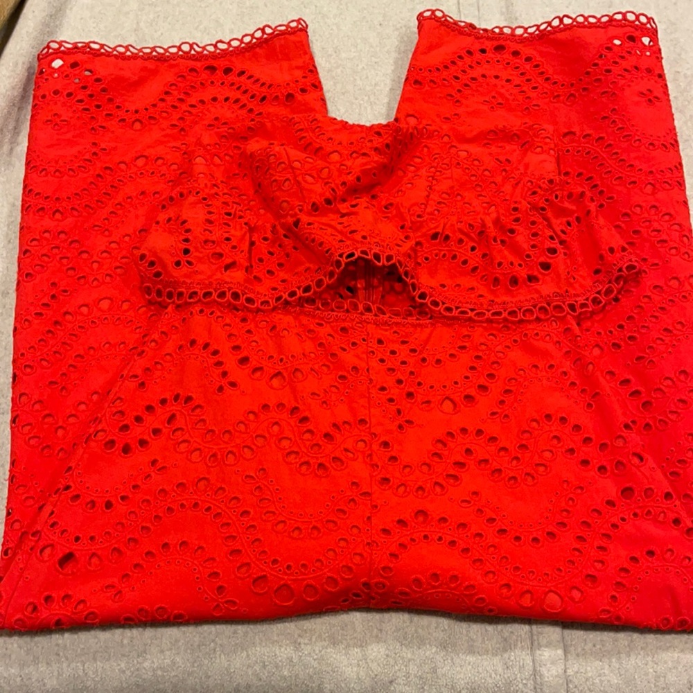 Top shop peekaboo jumpsuit size 4